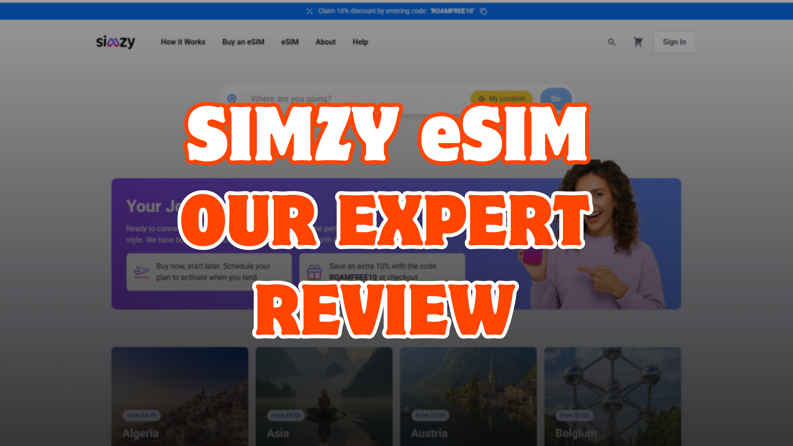 SIMZY eSIM Review 2026